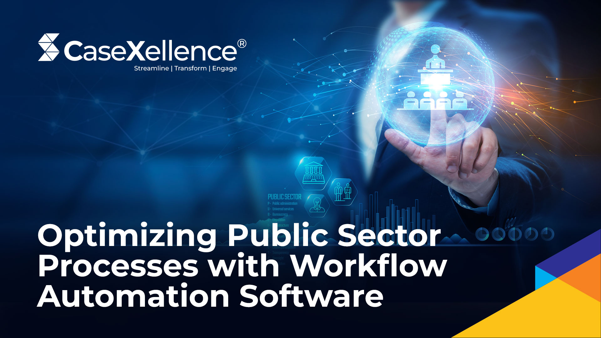 How can business process automation software help to optimize workflows in public sector organizations?