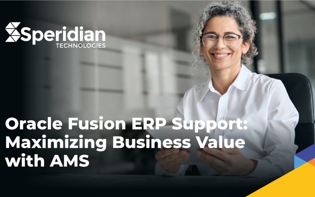 Oracle Fusion ERP Support